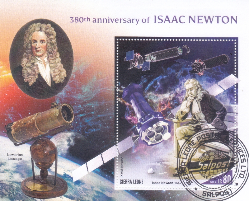 380 ANIVERSARIO ISAAC NEWTON