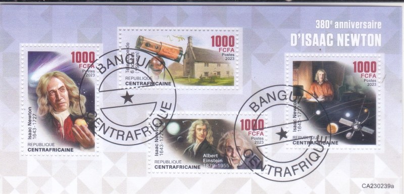 380 ANIVERSARIO ISAAC NEWTON