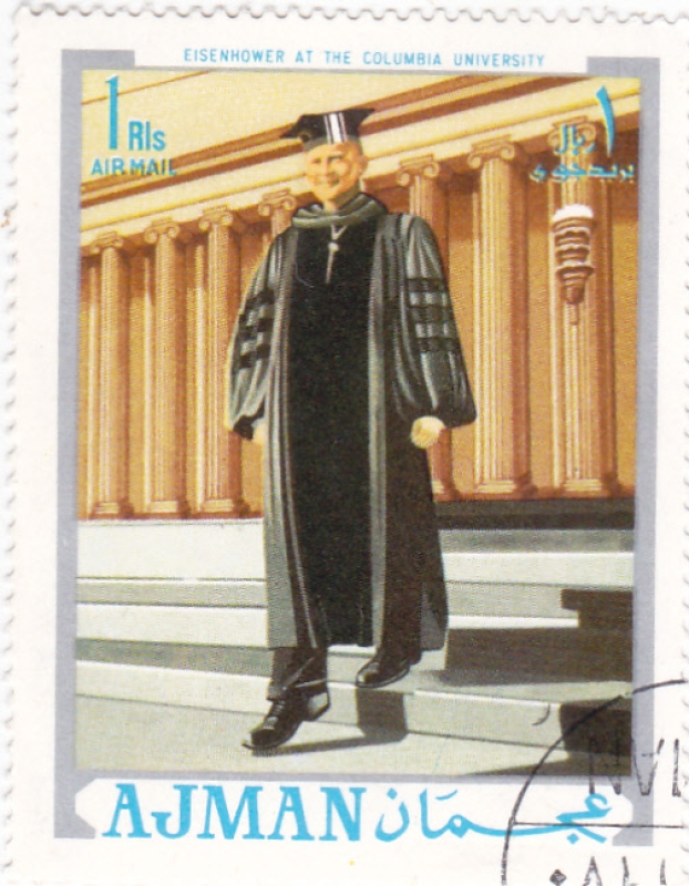 Eisenhower en la universidad de Columbia