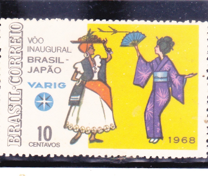 vuelo inaugural Brasil Japon