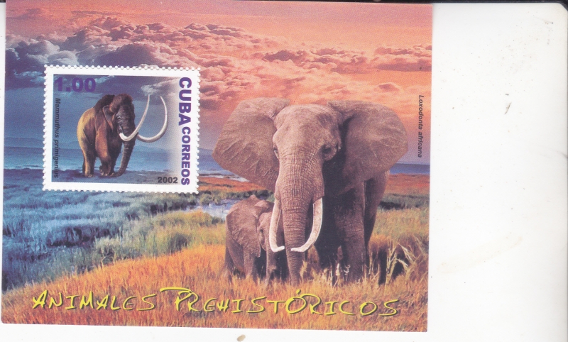 ANIMALES PREHISTORICOS