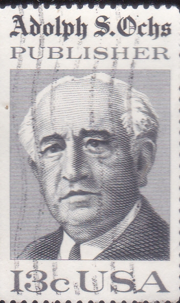 Adolph S. Ochs-periodista