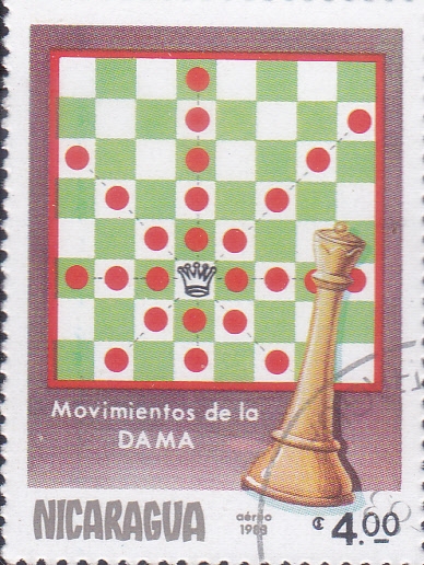 AJEDREZ-movimientos de la DAMA