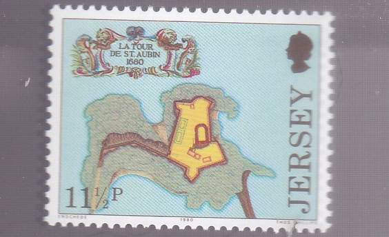 Plano de La Tour de St. Aubin por Thomas Phillips