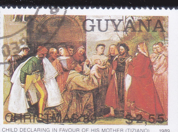 NAVIDAD'89 PINTURA-TIZIANO