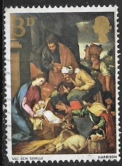 Navidad de 1967 - La adoración de los pastores