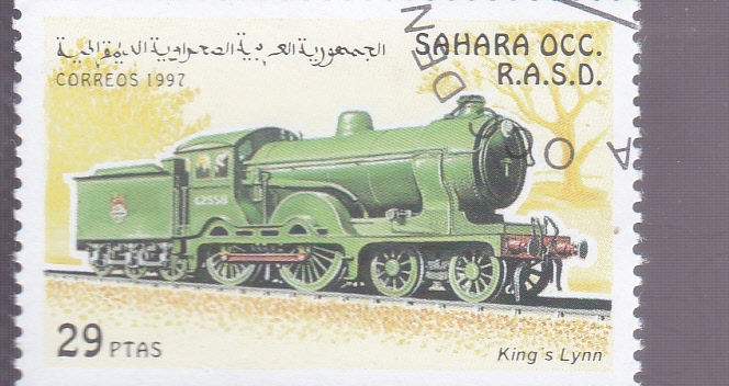 locomotora antigua-King s Lynn