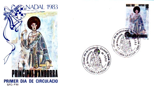 Nadal'93-pintura románica de San Cerní de Nagol