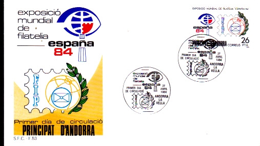 Exposición Mundial de Filatelia España'84