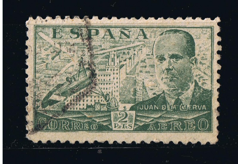 Edifil  nº  945  Juan de la Cierva