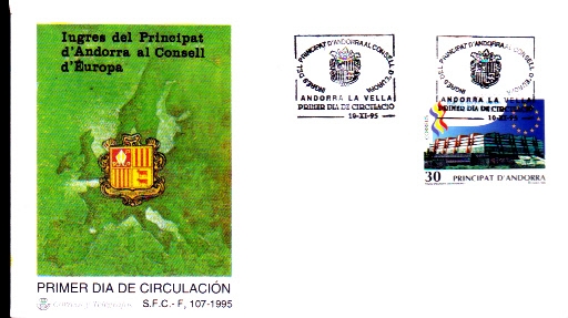 INGRÉS DEL PRINCIPAT D'ANDORRA AL CONGRÉS D'EUROPA