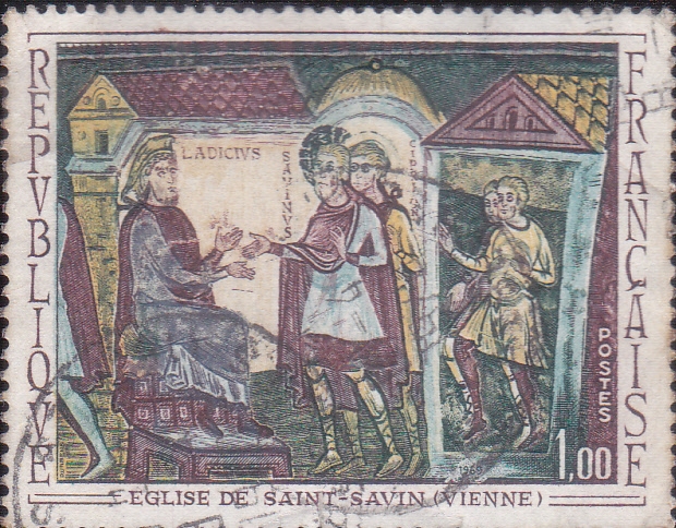 PINTURA-Iglesia de Saint Savin
