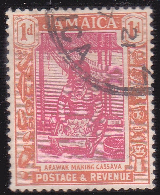 Arawak haciendo yuca