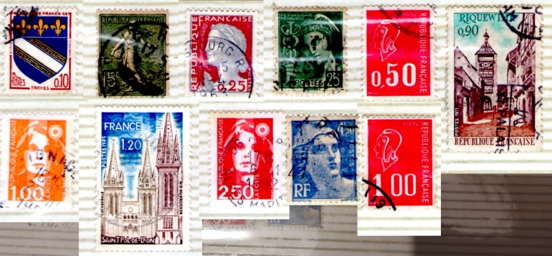 Lote de Sellos de Francia