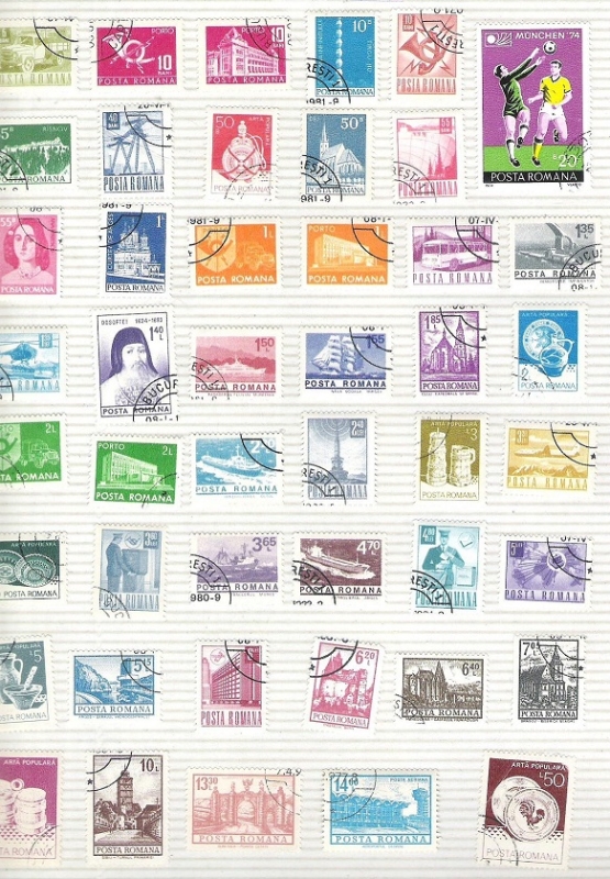 Lote de Sellos de Rumania
