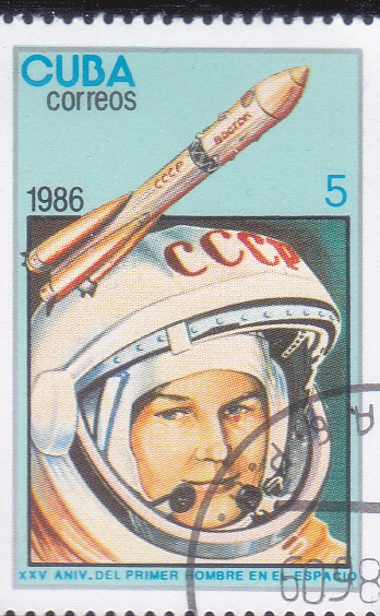XXV DEL PRIMER HOMBRE EN EL ESPACIO