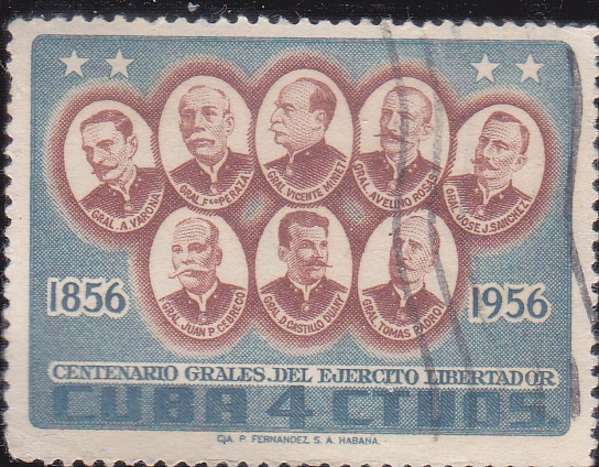 CENTENARIO GRALES. DEL EJERCITO LIBERTADOR