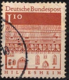 Edificios alemanes del siglo XII.Hospital de trinitarios, Hildesheim..