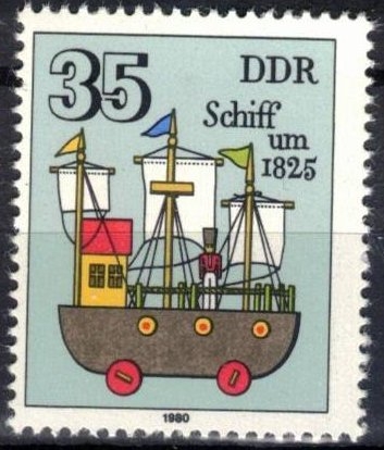  Juguetes hist�ricos, barco.