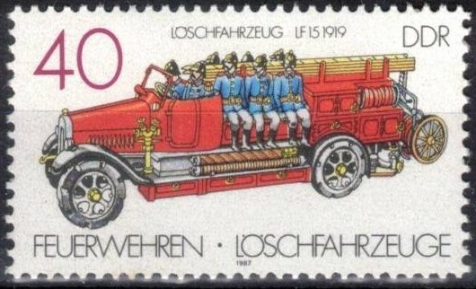 Bomberos y camiones de bomberos, cami�n de bomberos LF15.
