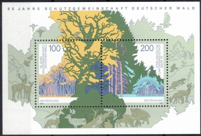  Edici�n en bloque: 50 a�os de la Asociaci�n Alemana de Protecci�n Forestal.