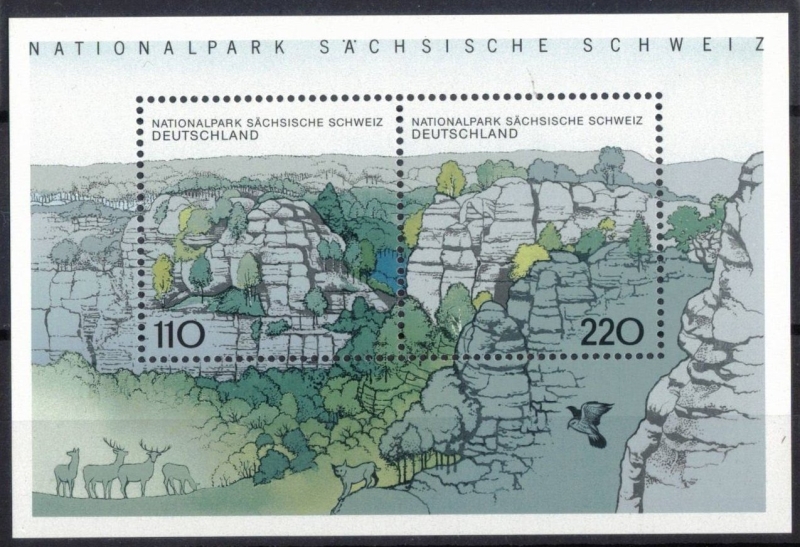  Edici�n en bloque: Parque Nacional de la Suiza Sajona.