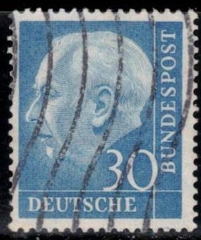 Presidente Dr. Thedore Heuss.  2 C. 