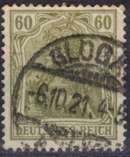 Imperio aleman-Germania con corona imperial.