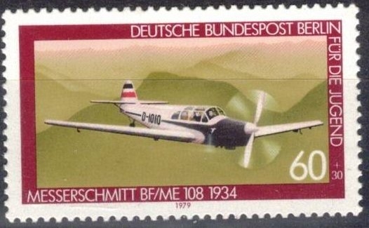 Pro juventud. (Avi�n deportivo Messerschmitt BF/ME 108, 1934).
