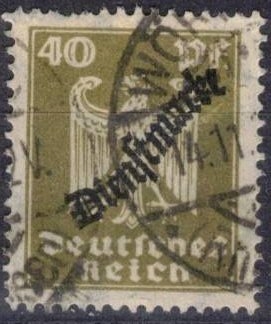 �guila imperial con impresi�n oficial(imperio aleman).