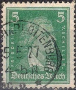 Alemanes famosos, Friedrich Schiller,poeta y fil�sofo (Imperio alem�n).