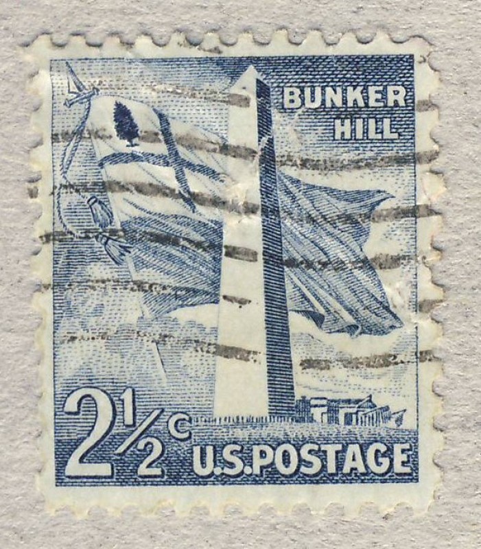 Bunker Hill Coil Stamp