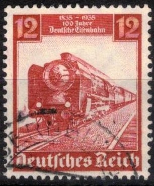  Centenario de los ferrocarriles alemanes,Moderna(imperio alem�n).