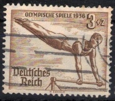Juegos Ol�mpicos de Verano de 1936 en Berlin, gimnasta(imperio alem�n).