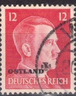 Adolf Hitler (1889-1945), dictador del Imperio alem�n(zona Ostland).