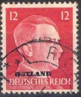 Adolf Hitler (1889-1945), dictador del Imperio alem�n(zona Ostland).