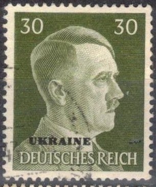 Adolf Hitler (1889-1945), dictador del Imperio alem�n(ocupacion Ucrania).