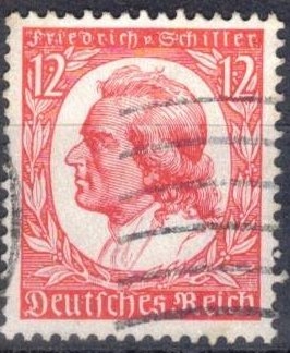175. Cumplea�os de Friedrich von Schiller,poeta y fil�sofo(imperio alem�n).