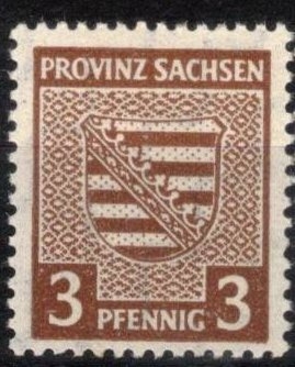 Ocupaci�n aliada (zona sovi�tica)Provincia de Sajonia.
