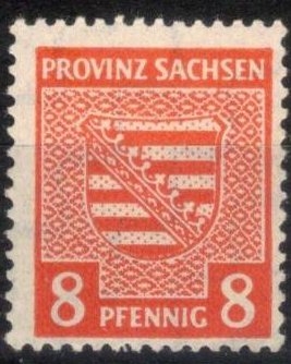 Ocupaci�n aliada (zona sovi�tica)Provincia de Sajonia.
