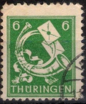 Zona de ocupaci�n sovietica.Bozina Postal.