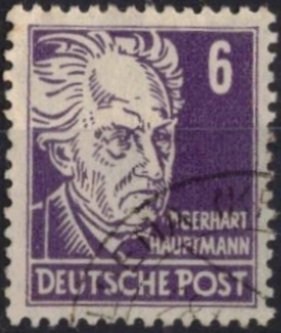Gerhart Hauptmann.Poeta y dramaturgo.