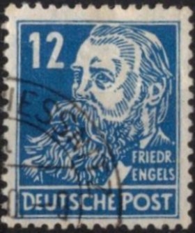 Friedrich Engels, empresario alem�n y economista pol�tico revolucionario.