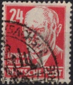 Ernst Th�lmann, pol�tico del KPD y l�der de la Liga de Combatientes del Frente Rojo.