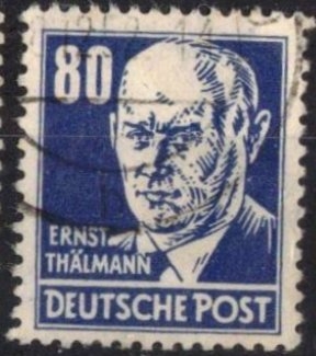 Ernst Th�lmann, pol�tico del KPD y l�der de la Liga de Combatientes del Frente Rojo.
