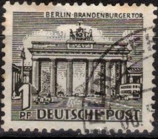 Edificios de Berlin-Puerta de Brandeburgo.