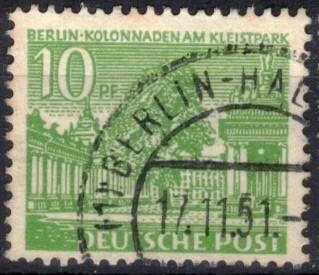 Edificios en Berl�n - Columnata en Kleistpark, Sch�neberg.