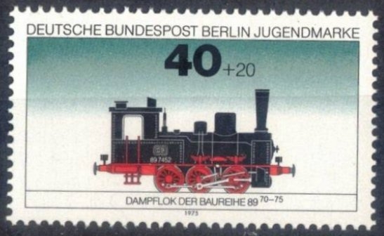 Pro juventud.Locomotora de vapor de la serie 89.