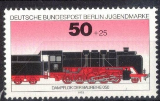 Pro juventud.Locomotora de vapor de la serie 050.