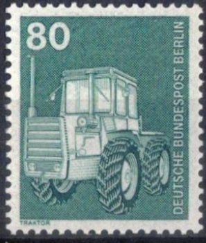 Industria y tecnolog�a.Tractor.